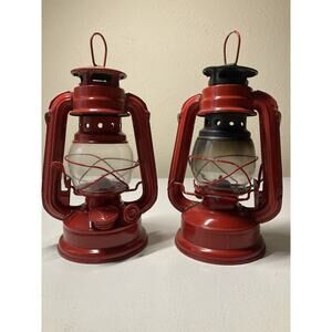 Dietz Style Lantern Pair Red